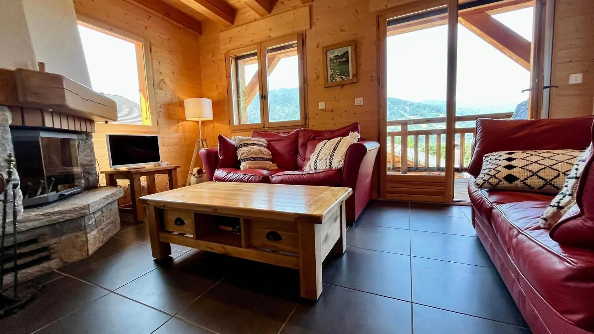Chalet Tradition 6 Pers Avec Cheminee, Balcon Et Parking A Samoens - Fr-1-624-124
